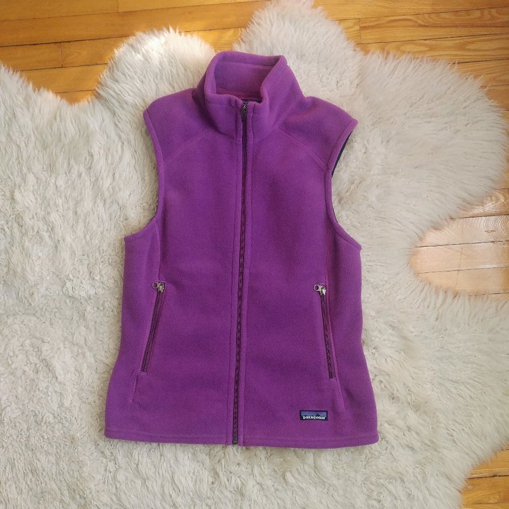 Purple Fleece Vest (Patagonia)